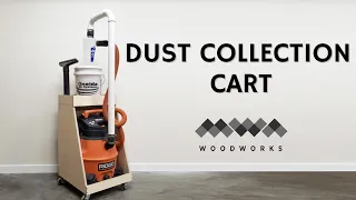 Dust Collection Cart with Cyclone Separator