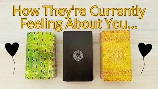 🔮HOW DO THEY FEEL ABOUT YOU NOW? 💐PICK A CARD 😘 LOVE TAROT READING 💃TWIN FLAMES 👫 SOULMATES