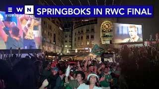#RSAvsENG Fans react to the moment the Springboks made it into the RWC final