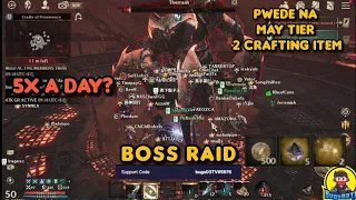 NIGHT CROWS Boss raid x5 daily?