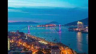 Time-lapse Cầu Thuận Phước Sunset - Đà Nẵng - Viet Nam 4k