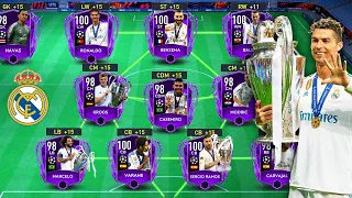 Real Madrid 3x UCL Winner Squad Builder | FIFA MOBILE 22