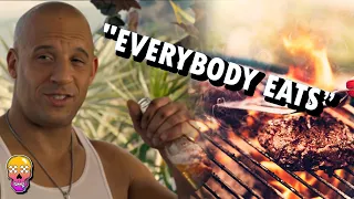 Every Fast & Furious Barbeque Scene | "Everybody Eats. We're All Family"