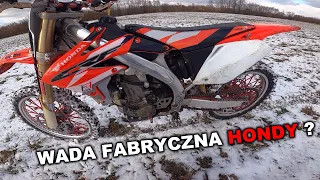 HONDA CRF 450  / 250 nie odpala na zimnym ? -  PROBLEM ROZWIĄZANY ! 👍🔥