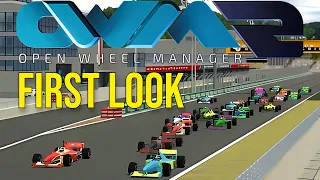 Open Wheel Manager 2 - First Look and Impressions