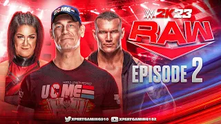 WWE 2K23 Universe Mode - RAW Episode 2 - Any Means Necessary