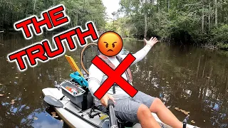 Why People Hate Kayak Fishing ** THE TRUTH ABOUT KAYAK FISHING **