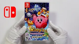 Unboxing And Gameplay Kirby's Return to Dream Land Deluxe Nintendo Switch