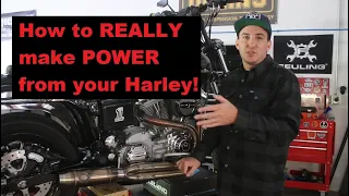 How to make MORE POWER from a Harley-Davidson!