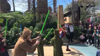 New Jedi Training: Trials of the Temple with Kylo Ren full show at Disney's Hollywood Studios in 4K