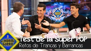 Óscar Casas y el secreto de Mario Casas en el test de la Super POP - El Hormiguero