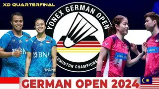 Tumbangkan ganda Malaysia! Rehan Lisa melaju ke babak semifinal Badminton German Open 2024