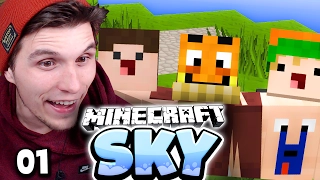 UNSER NEUES LEBEN! ✪ Minecraft Sky #01 | Paluten