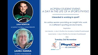 A Day In The Life of a Sports Physio