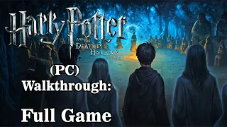 Harry Potter and the Deathly Hallows: Part II PC Walkthrough Full Game ( Quad HD 60 FPS )