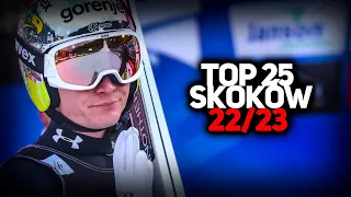 TOP 25 BEST SKI JUMPS OF 22/23 SEASON