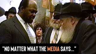 WATCH: The Rebbe's incredible interaction with the president of the Congress of Racial Equality