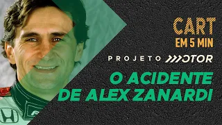 Detalhes do TERRÍVEL ACIDENTE DE ALESSANDRO ZANARDI NA CART EM 2001