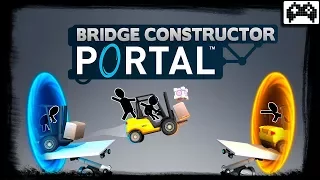 НЕ УРОНИ МАШИНКУ ⏩ Bridge Constructor Portal #1