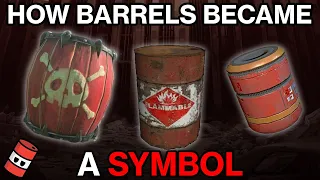 Why Are Explosive Barrels Always Red?