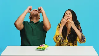 Americans Try Caribbean Snacks(For the First Time!)