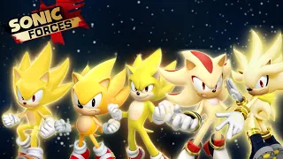 Jugando con todas las Super formas en Sonic forces speed battle más evento semanal!!!