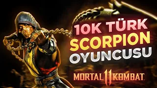 EFSANE TÜRK SCORPİON OYUNCUSU İLE KAPIŞTIM ! - Mortal Kombat 11 Online - Türkçe Gameplay @ayremix