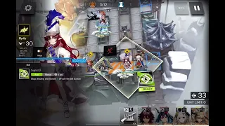 Arknights IW-EX-6 challenge mode with medal