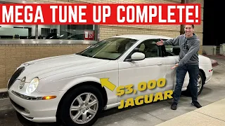 My CHEAP Jaguar Runs Amazing After Doing A MEGA Tune Up