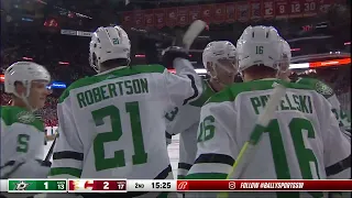 Jason Robertson Goal Against Calgary Flames Nov 1, 2023 | 2023-24 NHL Season | Dallas Stars