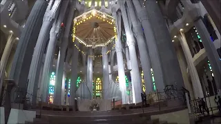 INSIDE SAGRADA FAMILIA, BARCELONA