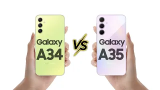 Samsung Galaxy A35 5G Vs Galaxy A34 5G - Full Comparison
