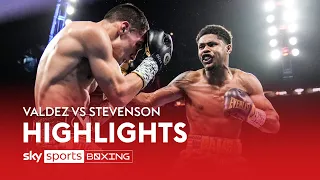 HIGHLIGHTS! | Oscar Valdez vs Shakur Stevenson | Super-featherweight showdown 🏆