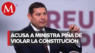 Esperaré respuesta formal de ministra Piña para actuar con apego a la ley: Alejandro Armenta