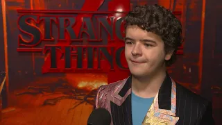 Stranger Things Season 4 New York World Premiere - itw Gaten Matarazzo (Official video)