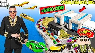 GTA 5 : FRANKLIN AND SHINCHAN BECOME RICHEST PERSON IN RAMP CHALLENGE GTA 5