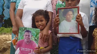 Tu Mo & Lome's funeral, Lavena village, Taveuni.