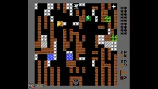 Battle City (1985, NES) - 4 of 7: Glitch Stage 71 to Stage 127 (2 Players)[1080p60]