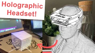 3D Printed Mixed Reality Headset!