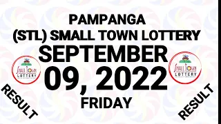 STL Pampanga September 9 2022 (Friday) 1st/2nd/3rd Draw Result | SunCove STL