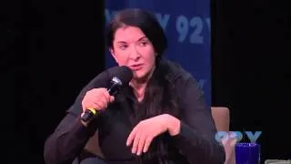 Marina Abramović speaks about Love and Drinking Water Consciously