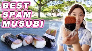 Finding The Best SPAM MUSUBI in Hawaii Food Tour || Local, Childhood Favorite, & Convenience Store!