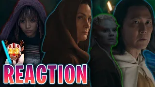 THE ACOLYTE Official Trailer REACTION! | Star Wars | Disney+