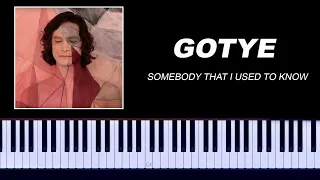 Gotye - Somebody That I Used To Know (feat. Kimbra) Piano Tutorial