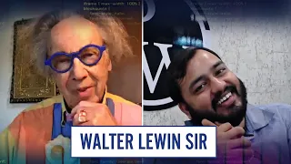 For The Love of Physics - Walter Lewin Sir || SURPRISE OF HALF DECADE