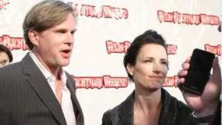 SAW Cary Elwes, Shawnee Smith, Costas Mandylor at Texas Frightmare Weekend 2011 red carpet