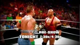 Survivor Series 2012 - Pre-show Tonight @ 7:30 ET / 4:30 PT