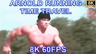 ARNOLD RUNNING TIME TRAVEL 8K 60FPS😏😏😏