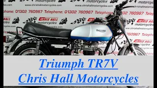 1979 Triumph Tiger 750 TR7V @chrishallmotorcycles #triumph #classicbikes #motorcycles