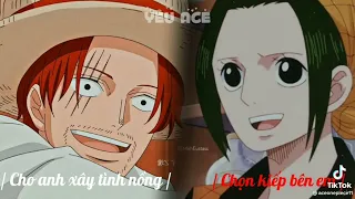 Tik tok One Piece / Tổng hợp những video Hài-Ngầu-Cặp đôi ! (Có cả OTP và NOTP)